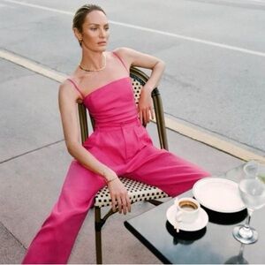 NWT Reformation Overland Linen Top